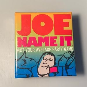 Joe Name It Not Your Average Party Game